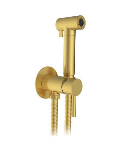 Гигиенический душ AltroBagno Modern 060117OrSp со смесителем, золотой матовый