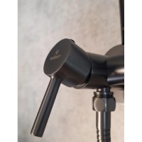 Гигиенический душ AltroBagno Modern 060118GrMt со смесителем, оружейная сталь