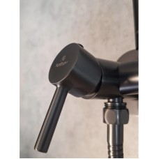 Гигиенический душ AltroBagno Modern 060118GrMt со смесителем, оружейная сталь