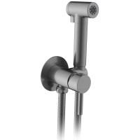 Гигиенический душ AltroBagno Modern 060118GrMt со смесителем, оружейная сталь