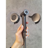 Гигиенический душ AltroBagno Modern 060118GrMt со смесителем, оружейная сталь