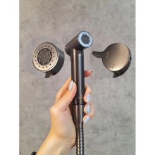Гигиенический душ AltroBagno Modern 060118GrMt со смесителем, оружейная сталь