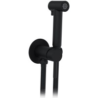 Гигиенический душ AltroBagno Modern 060119NeOp со смесителем, черный матовый