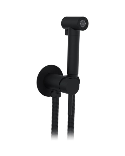 Гигиенический душ AltroBagno Modern 060119NeOp со смесителем, черный матовый