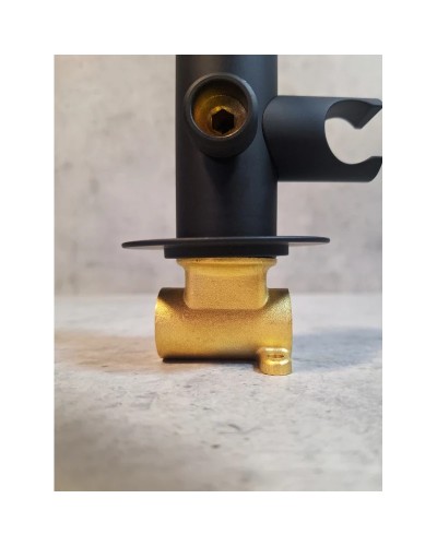 Гигиенический душ AltroBagno Modern 060119NeOp со смесителем, черный матовый