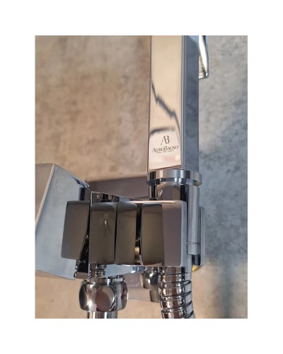Гигиенический душ AltroBagno Beni aggiuntivi AltroBagnoBM060120Cr со смесителем, хром