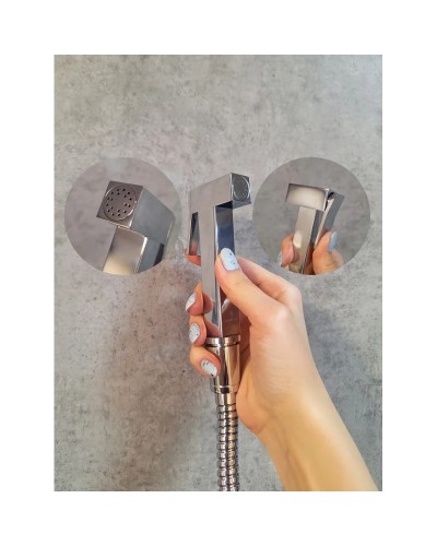 Гигиенический душ AltroBagno Beni aggiuntivi AltroBagnoBM060120Cr со смесителем, хром