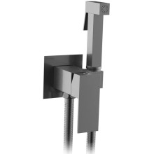 Гигиенический душ AltroBagno Beni aggiuntivi AltroBagnoBM060121GrMt со смесителем, оружейная сталь