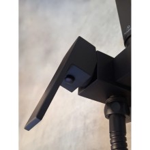 Гигиенический душ AltroBagno Beni aggiuntivi AltroBagnoBM060122NeOp со смесителем, черный матовый