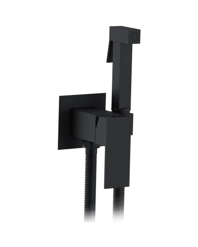 Гигиенический душ AltroBagno Beni aggiuntivi AltroBagnoBM060122NeOp со смесителем, черный матовый