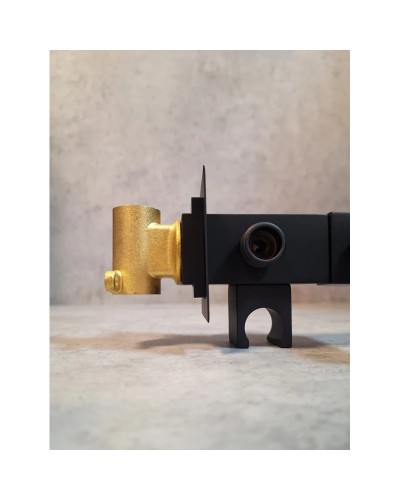 Гигиенический душ AltroBagno Beni aggiuntivi AltroBagnoBM060122NeOp со смесителем, черный матовый