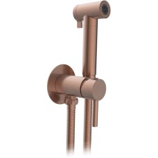 Гигиенический душ AltroBagno Modern 060123RaSp со смесителем, медь матовая