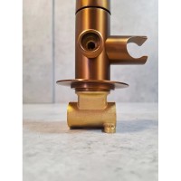 Гигиенический душ AltroBagno Modern 060123RaSp со смесителем, медь матовая