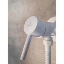 Гигиенический душ AltroBagno Modern 060124BiOp со смесителем, белый матовый