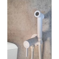 Гигиенический душ AltroBagno Modern 060124BiOp со смесителем, белый матовый