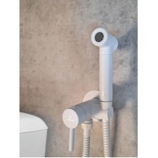 Гигиенический душ AltroBagno Modern 060124BiOp со смесителем, белый матовый