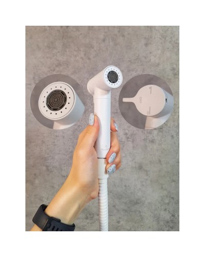 Гигиенический душ AltroBagno Modern 060124BiOp со смесителем, белый матовый