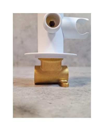 Гигиенический душ AltroBagno Modern 060124BiOp со смесителем, белый матовый