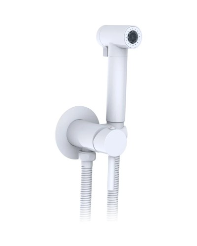 Гигиенический душ AltroBagno Modern 060125Bi со смесителем, белый глянец