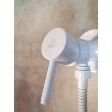 Гигиенический душ AltroBagno Modern 060125Bi со смесителем, белый глянец