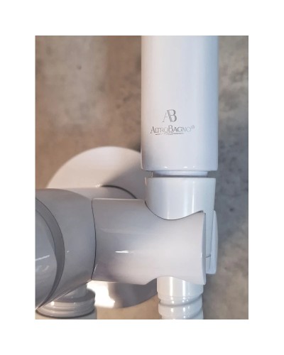 Гигиенический душ AltroBagno Modern 060125Bi со смесителем, белый глянец