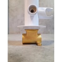 Гигиенический душ AltroBagno Modern 060125Bi со смесителем, белый глянец