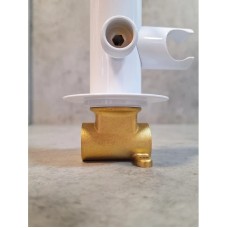 Гигиенический душ AltroBagno Modern 060125Bi со смесителем, белый глянец