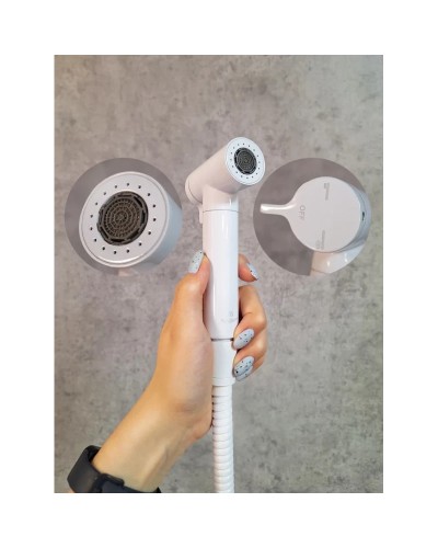 Гигиенический душ AltroBagno Modern 060125Bi со смесителем, белый глянец