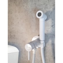 Гигиенический душ AltroBagno Modern 060125Bi со смесителем, белый глянец