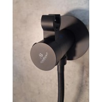 Гигиенический душ AltroBagno Beni aggiuntivi AltroBagnoBM060402NeOp с термостатом, черный матовый