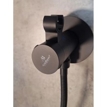 Гигиенический душ AltroBagno Beni aggiuntivi AltroBagnoBM060402NeOp с термостатом, черный матовый