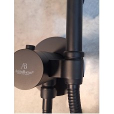 Гигиенический душ AltroBagno Beni aggiuntivi AltroBagnoBM060402NeOp с термостатом, черный матовый