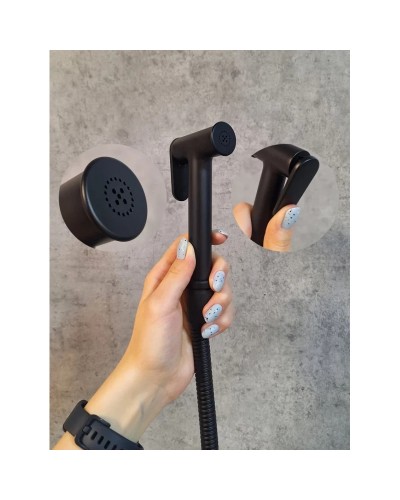 Гигиенический душ AltroBagno Beni aggiuntivi AltroBagnoBM060402NeOp с термостатом, черный матовый