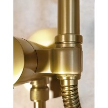 Гигиенический душ AltroBagno Beni aggiuntivi AltroBagnoBM060403OrSp с термостатом, золотой матовый