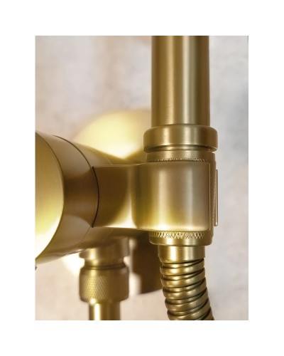 Гигиенический душ AltroBagno Beni aggiuntivi AltroBagnoBM060403OrSp с термостатом, золотой матовый