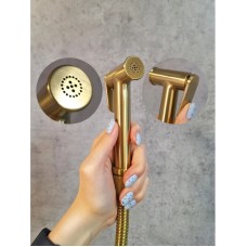 Гигиенический душ AltroBagno Beni aggiuntivi AltroBagnoBM060403OrSp с термостатом, золотой матовый