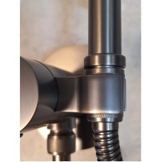 Гигиенический душ AltroBagno Beni aggiuntivi AltroBagnoBM060404GrMt с термостатом, оружейная сталь