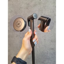 Гигиенический душ AltroBagno Beni aggiuntivi AltroBagnoBM060404GrMt с термостатом, оружейная сталь