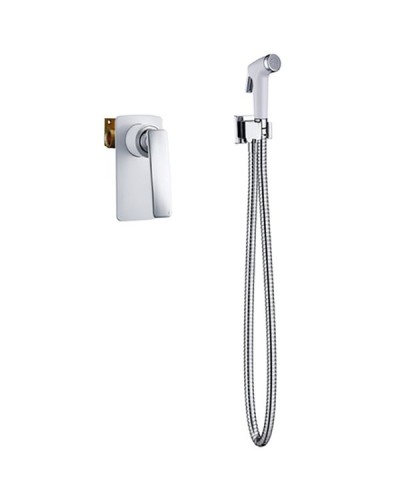 Гигиенический душ со смесителем Timo Helmi 4089/00-16SM Хром Белый