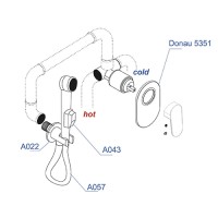 Гигиенический комплект WasserKRAFT А11057