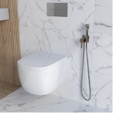 Гигиенический душ со смесителем Paini Kampana 53CR442QRU Хром