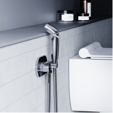 Гигиенический душ со смесителем Damixa Redblu Option 212000000 Хром