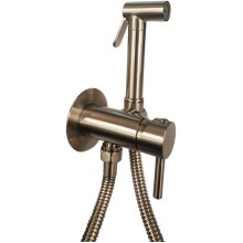 Гигиенический душ со смесителем Paffoni Tweet Round ZDUP110ST Сталь