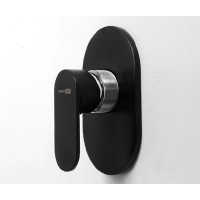 Гигиенический душ со смесителем WasserKRAFT Elbe A117451 Черный матовый