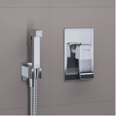 Гигиенический душ со смесителем WasserKRAFT Aller A106157 Хром