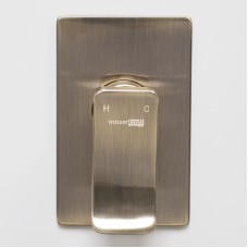 Гигиенический душ со смесителем WasserKRAFT Exter A01652 Бронза