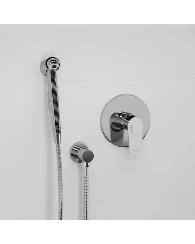 Гигиенический душ со смесителем WasserKRAFT Dill A06157 Хром