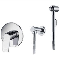 Гигиенический душ со смесителем WasserKRAFT Dill A06157 Хром