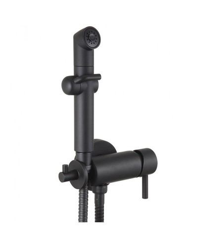 Гигиенический душ со смесителем Lemark Solo LM7166BL Черный