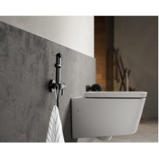 Гигиенический душ со смесителем Lemark Solo LM7166BL Черный